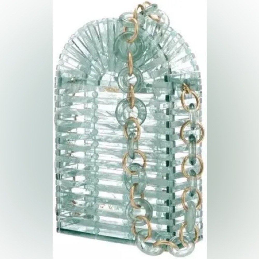 Cult Gaia Gaia’s Ark phone crossbody blue / green WITH BOX/TAGS - Picture 4 of 10